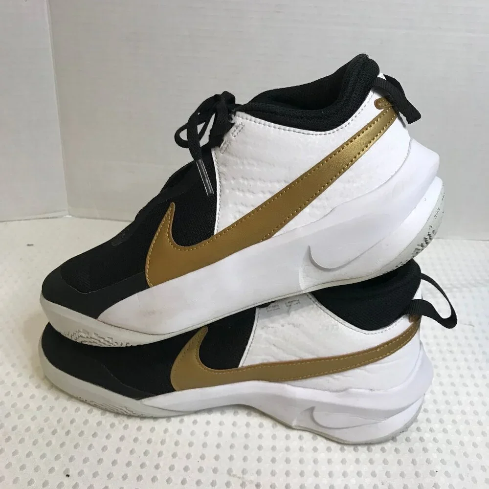 NIKE BOYS TEMA HUSTLE BASKETBALL SHOES SIZE 7Y - Picture 6 of 10
